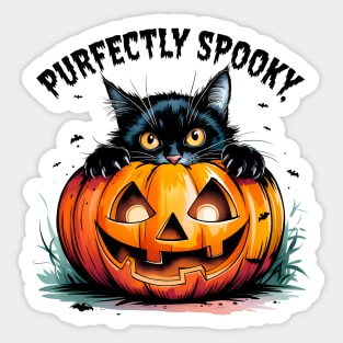 Purrrfect friends cats are family Sticker